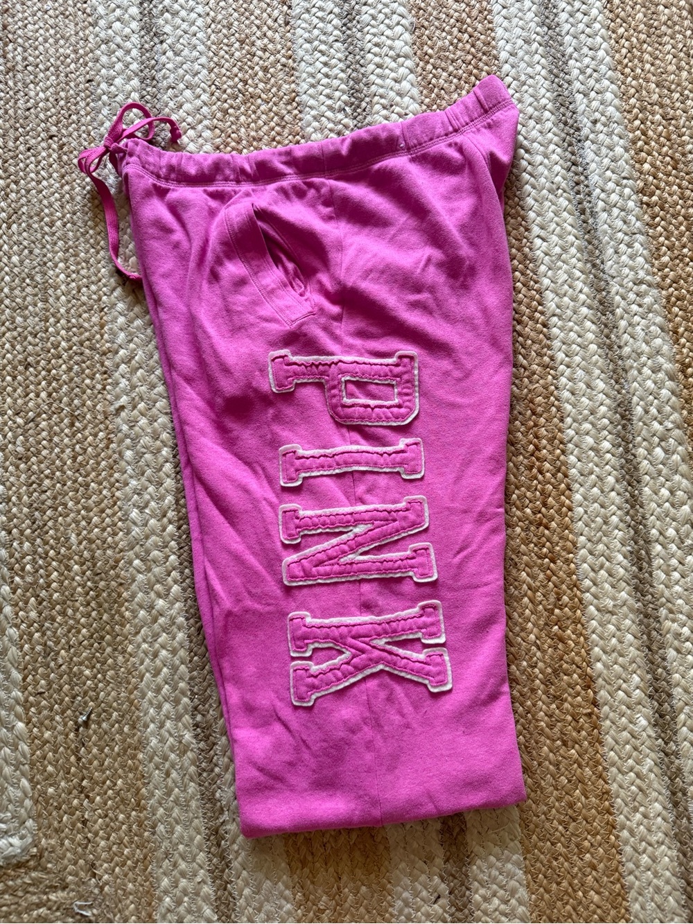PINK Victoria's Secret Bright Pink Lounge Pants